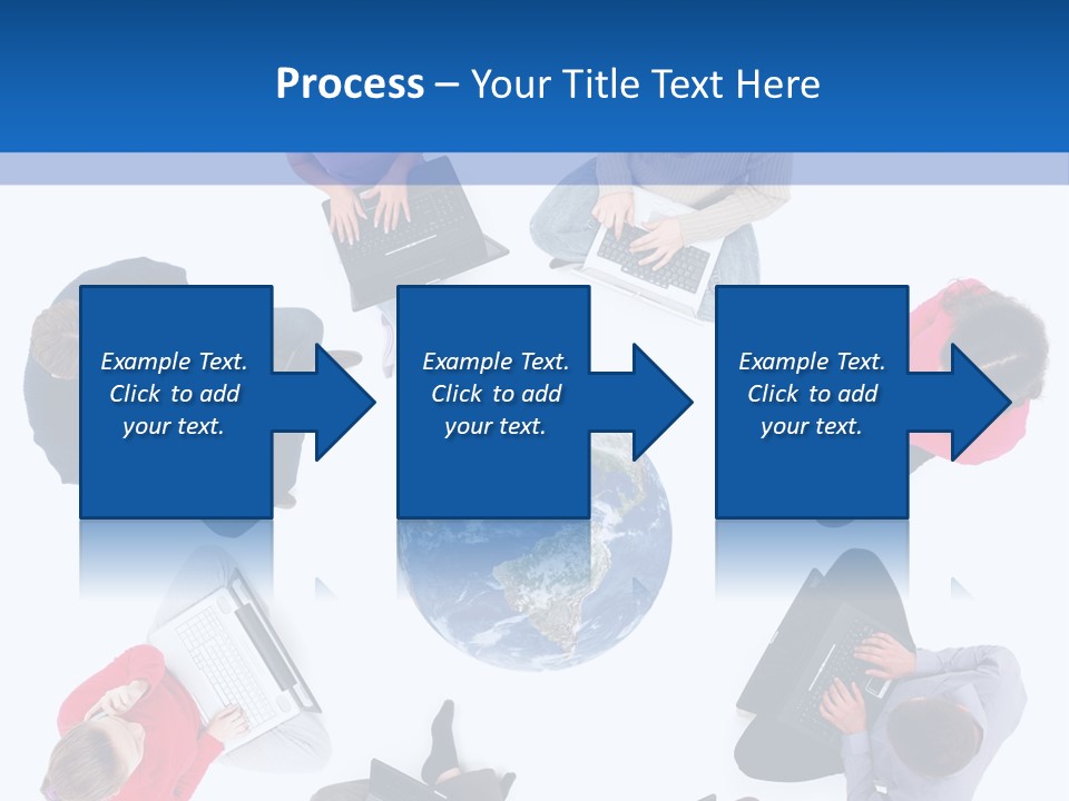 Technology Planet Notebook PowerPoint Template