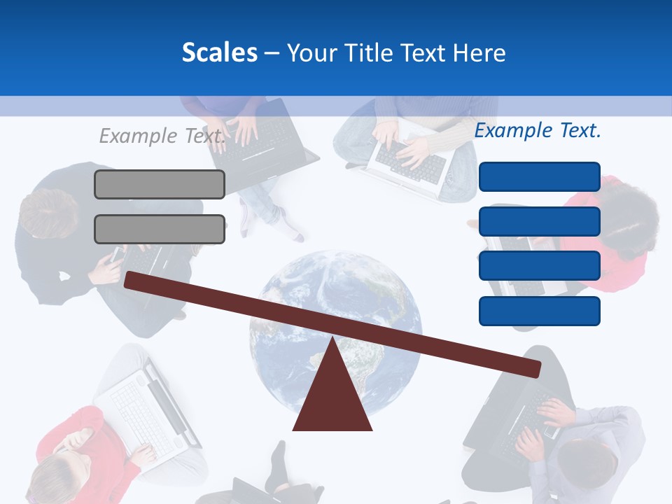 Technology Planet Notebook PowerPoint Template