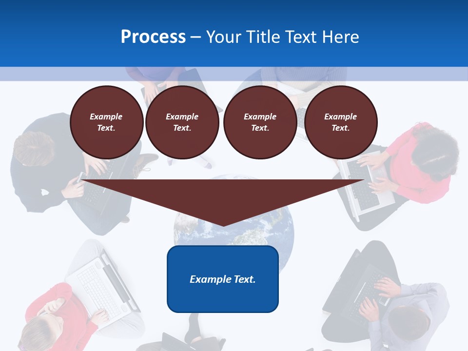 Technology Planet Notebook PowerPoint Template