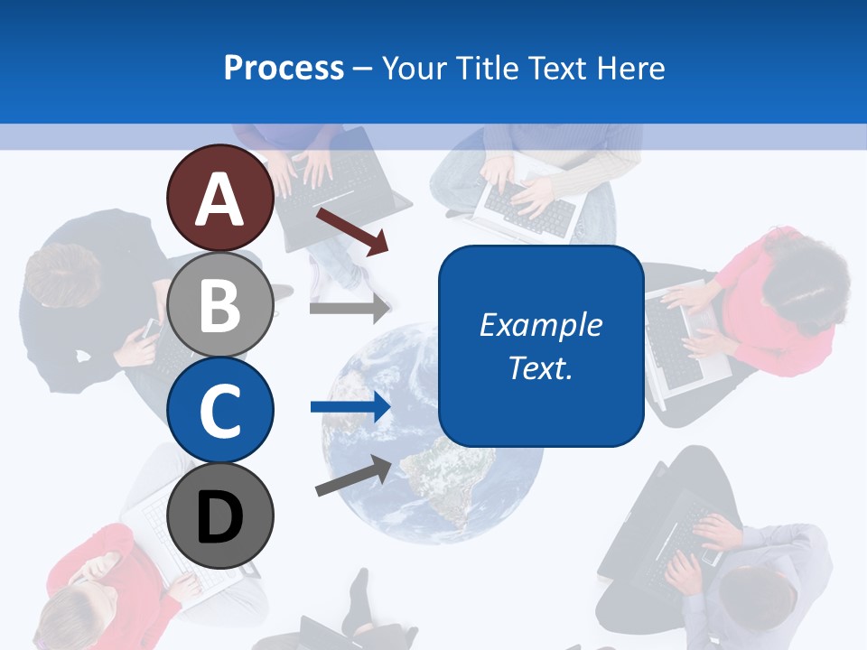 Technology Planet Notebook PowerPoint Template