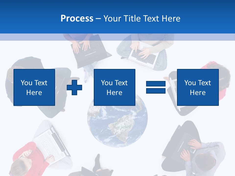 Technology Planet Notebook PowerPoint Template