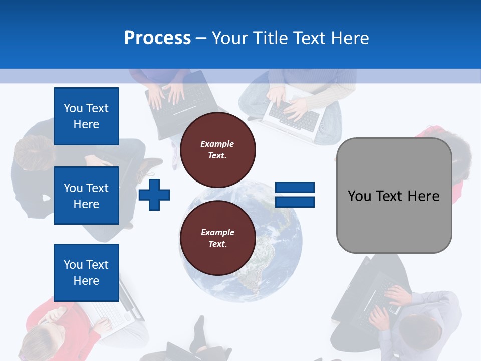 Technology Planet Notebook PowerPoint Template
