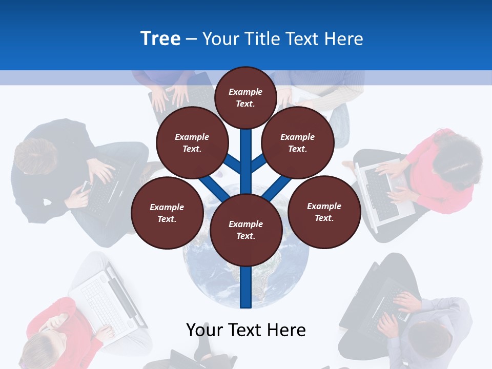 Technology Planet Notebook PowerPoint Template