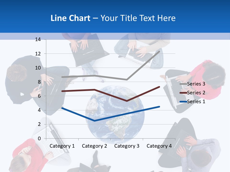 Technology Planet Notebook PowerPoint Template