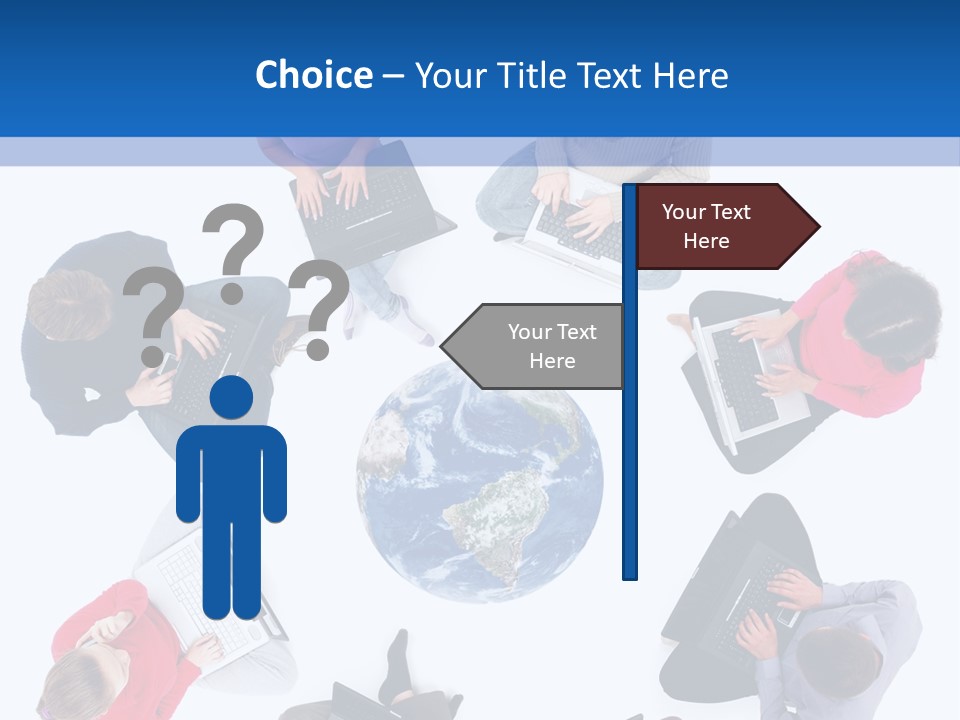 Technology Planet Notebook PowerPoint Template