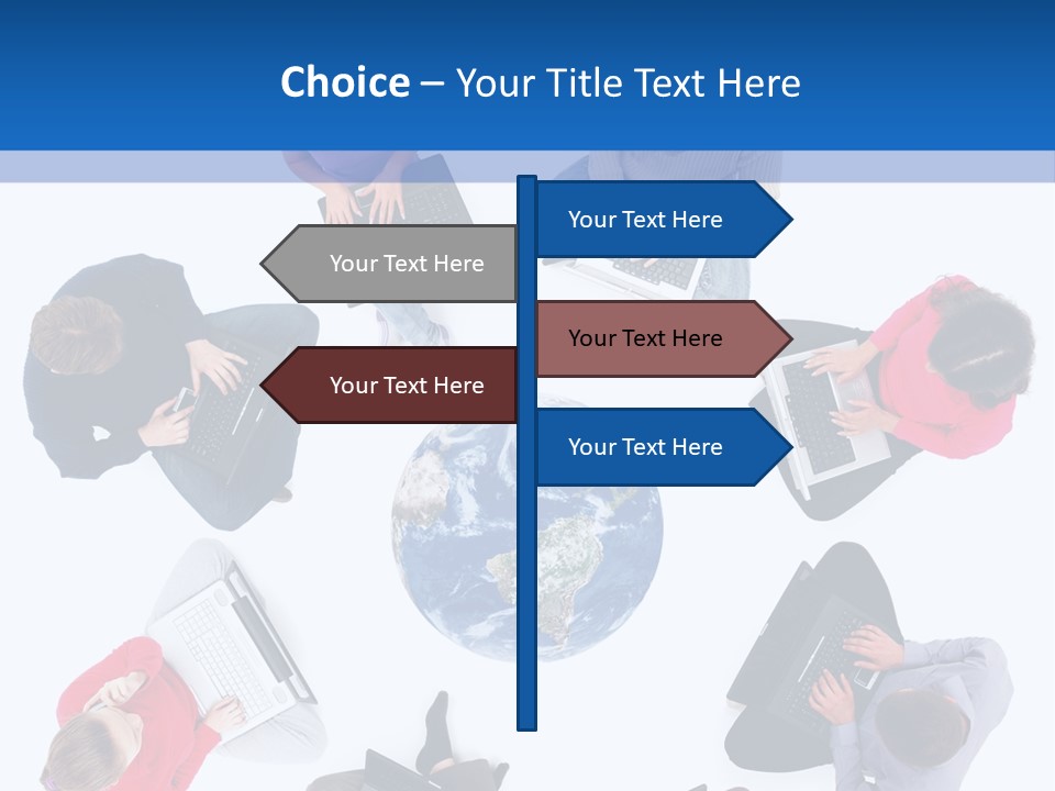 Technology Planet Notebook PowerPoint Template