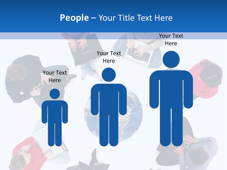 Technology Planet Notebook PowerPoint Template