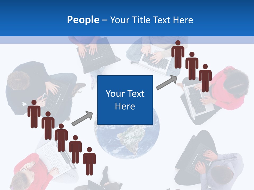 Technology Planet Notebook PowerPoint Template