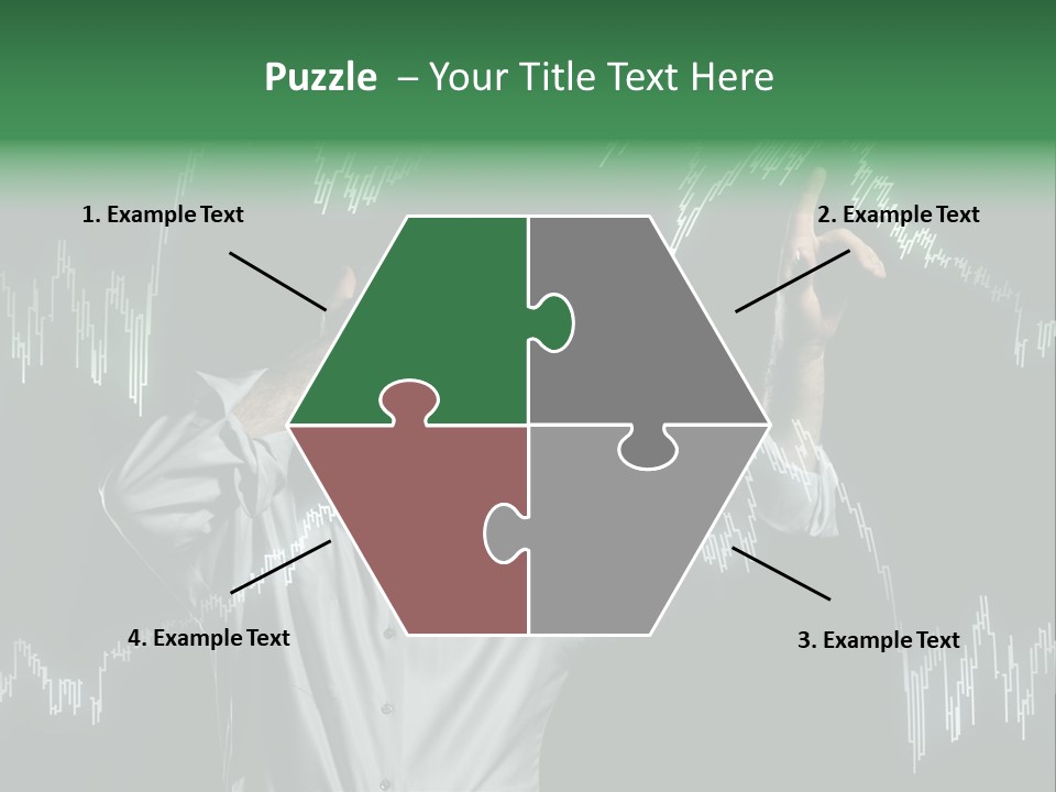 Touch Executive Caucasian PowerPoint Template