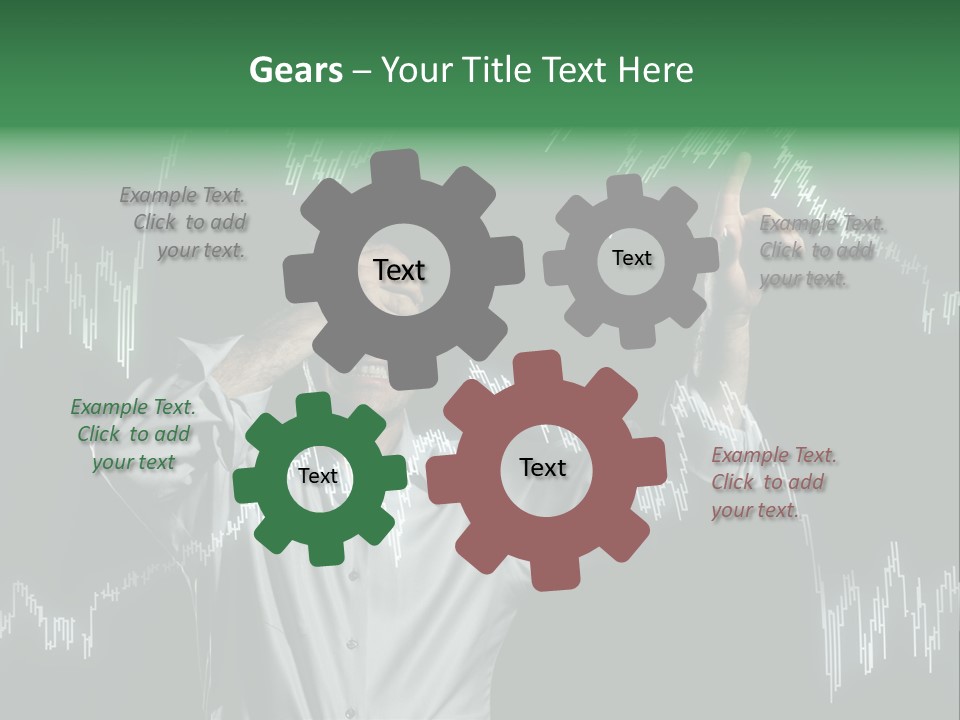 Touch Executive Caucasian PowerPoint Template