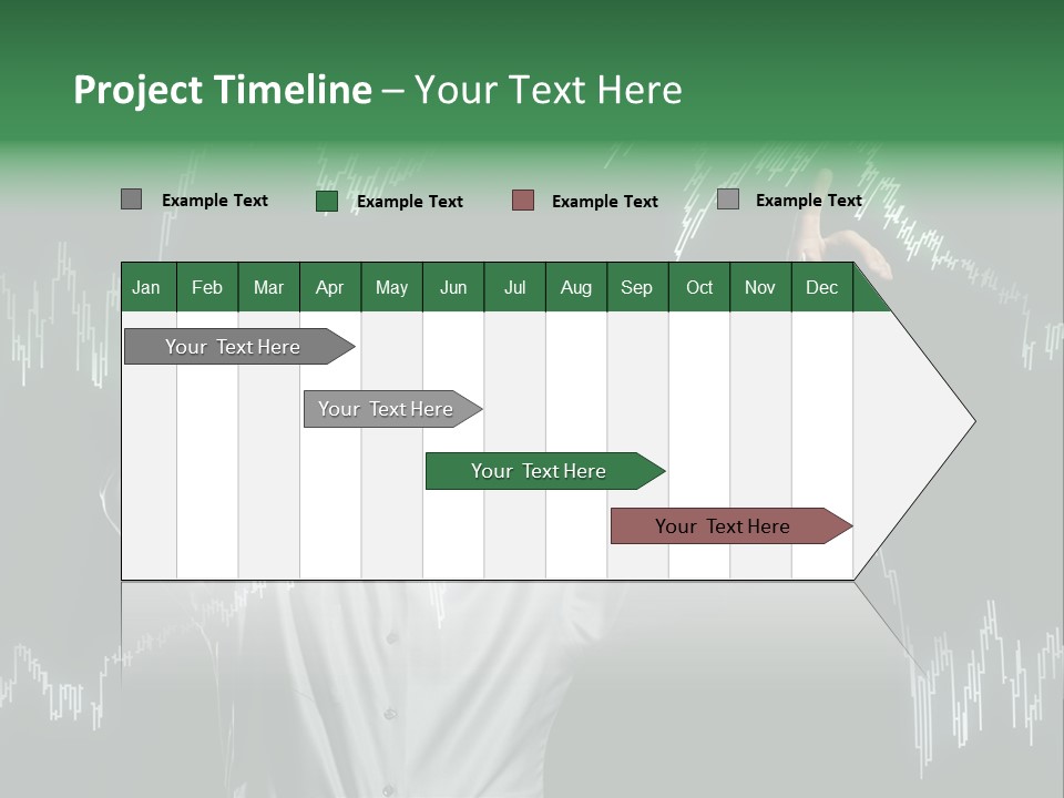 Touch Executive Caucasian PowerPoint Template