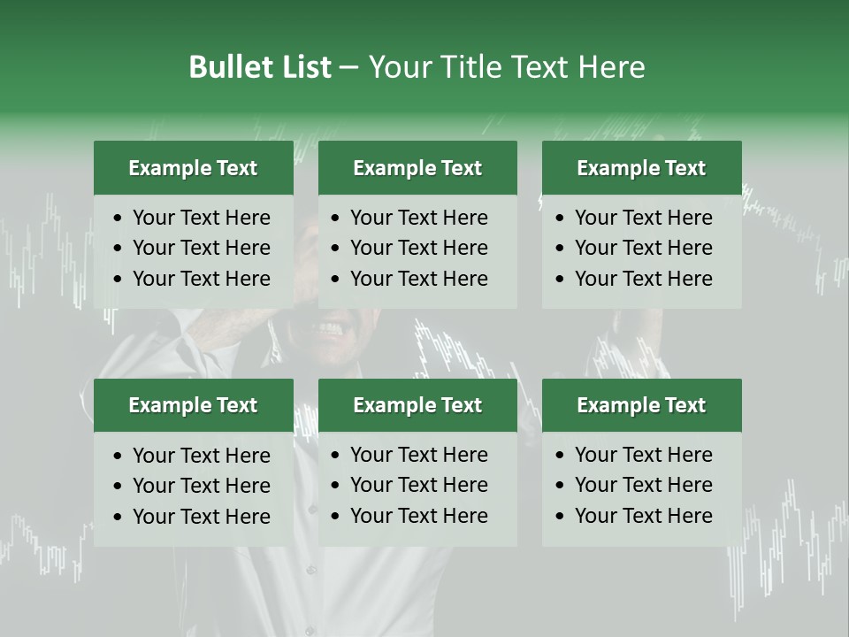 Touch Executive Caucasian PowerPoint Template