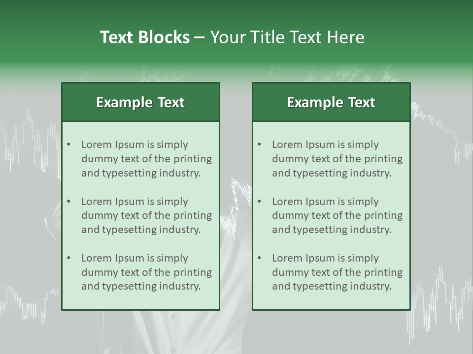 Touch Executive Caucasian PowerPoint Template
