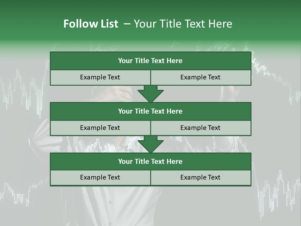 Touch Executive Caucasian PowerPoint Template