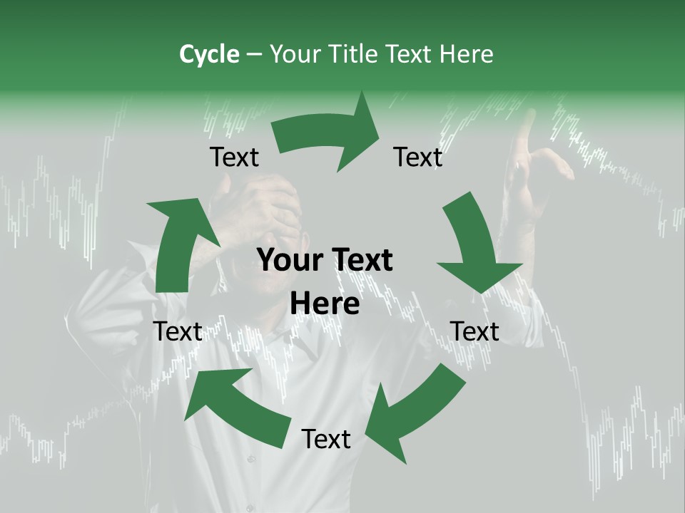 Touch Executive Caucasian PowerPoint Template