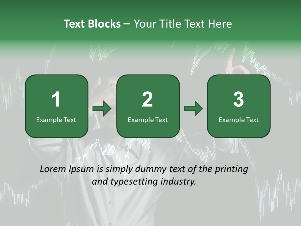 Touch Executive Caucasian PowerPoint Template