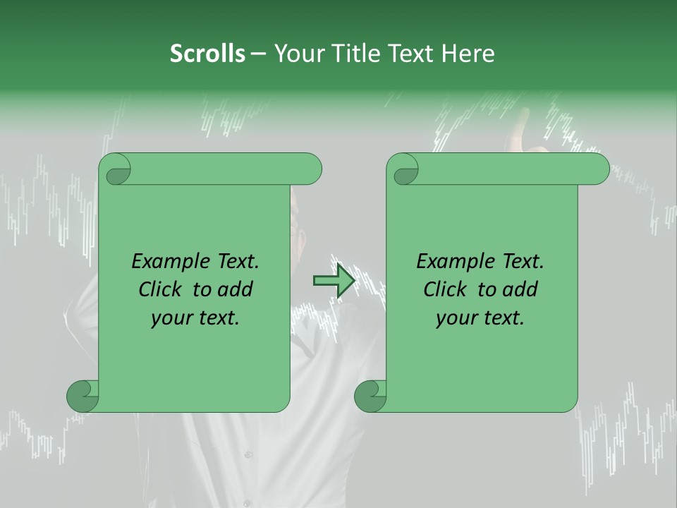 Touch Executive Caucasian PowerPoint Template