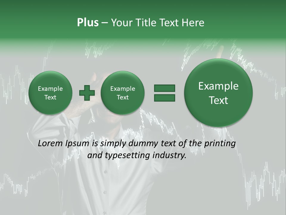 Touch Executive Caucasian PowerPoint Template