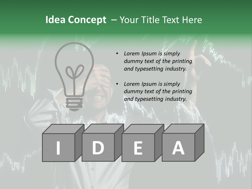 Touch Executive Caucasian PowerPoint Template