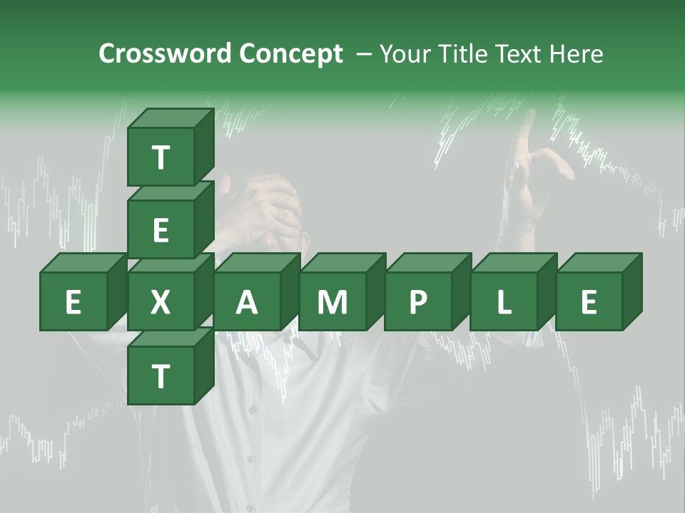 Touch Executive Caucasian PowerPoint Template