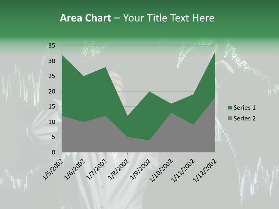 Touch Executive Caucasian PowerPoint Template