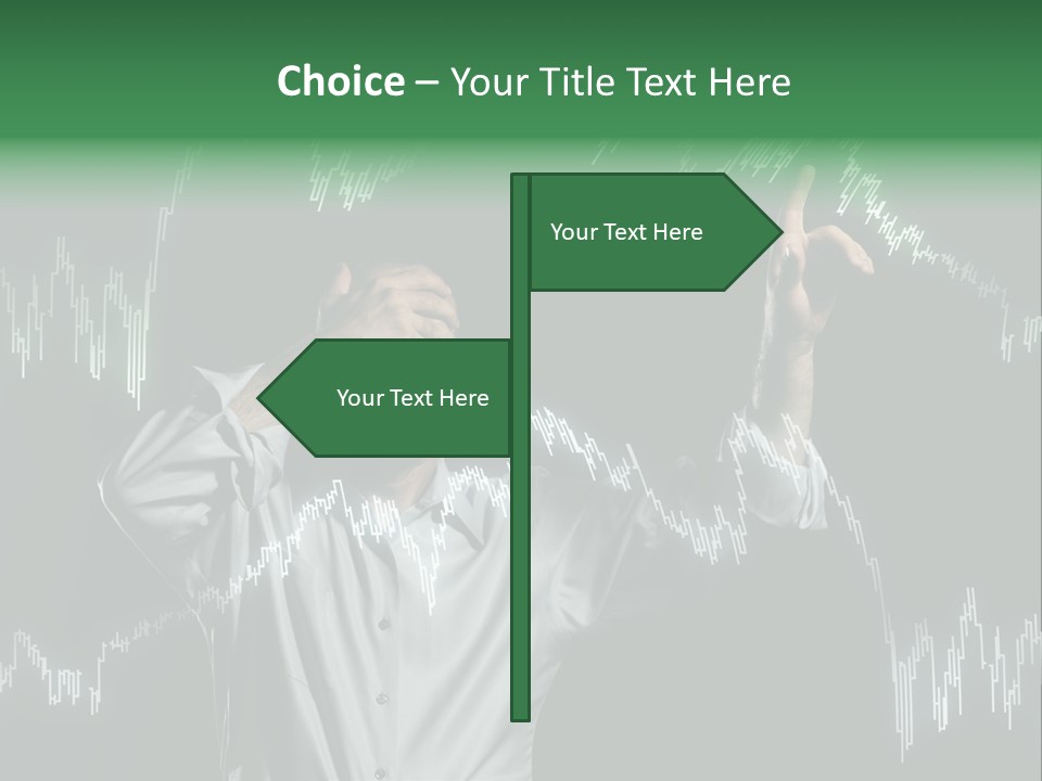 Touch Executive Caucasian PowerPoint Template