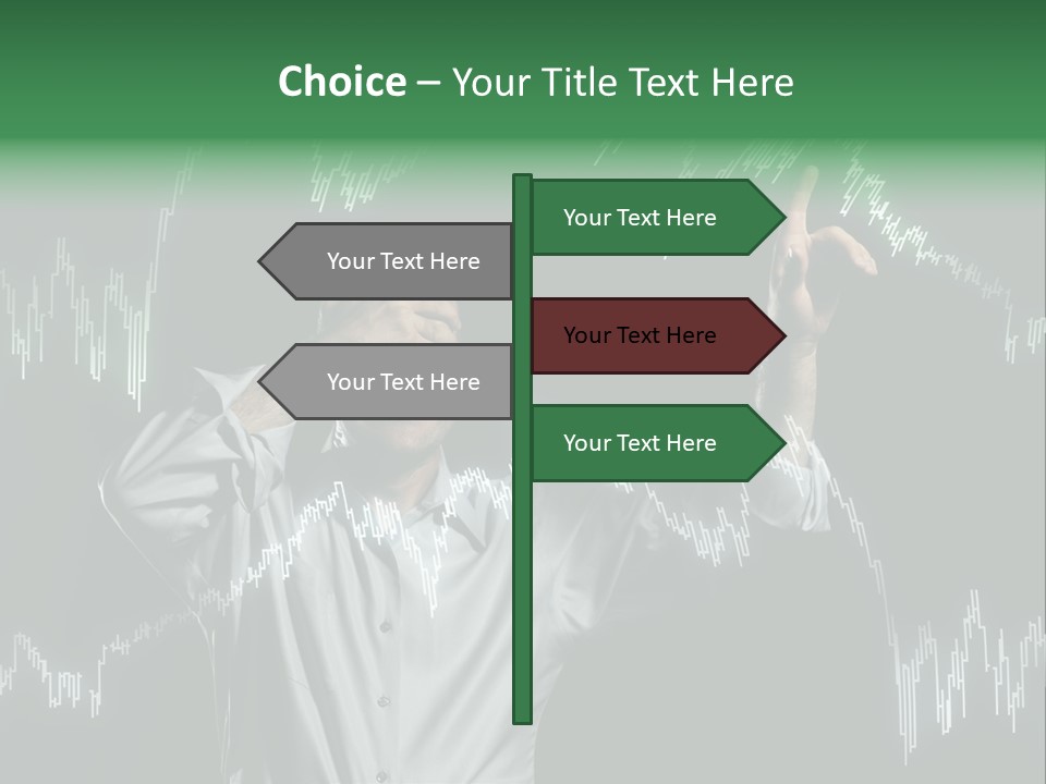 Touch Executive Caucasian PowerPoint Template