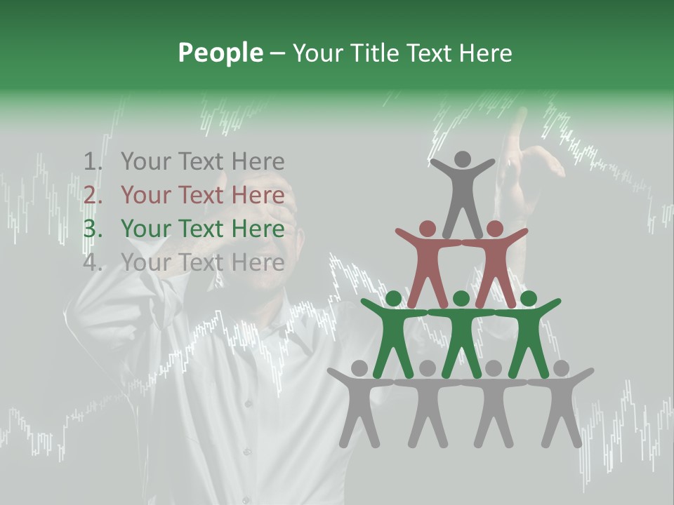 Touch Executive Caucasian PowerPoint Template