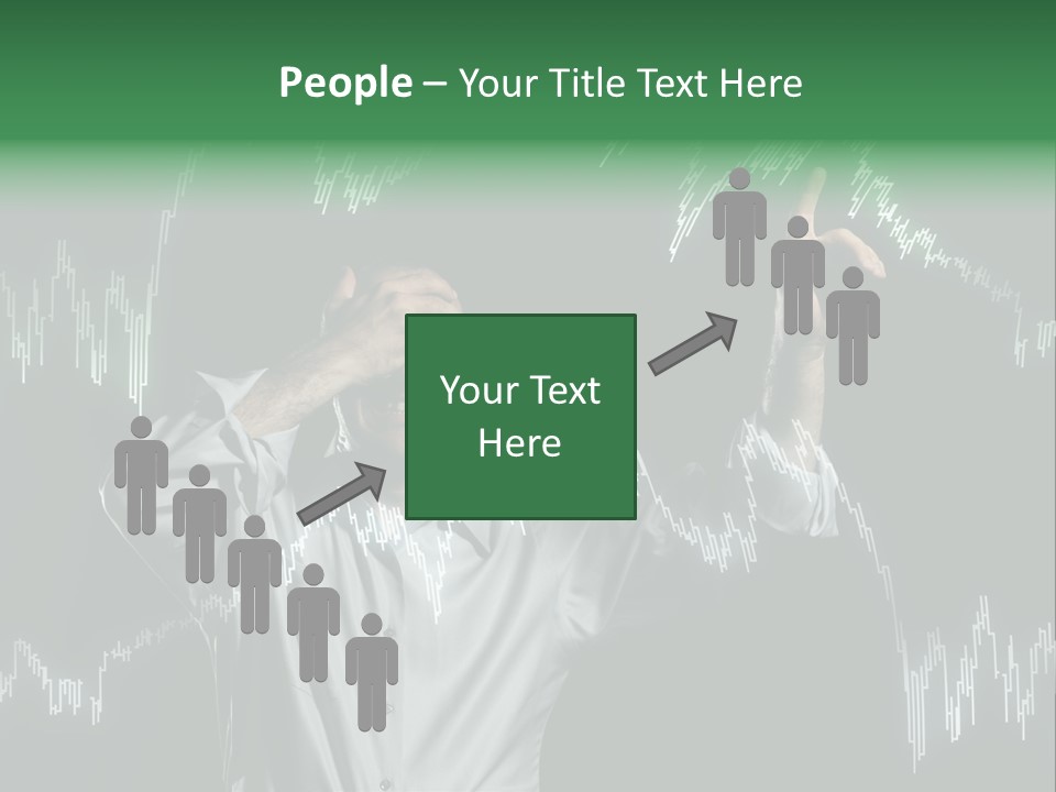 Touch Executive Caucasian PowerPoint Template