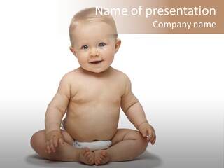 Baby Cheerful Lifestyle PowerPoint Template