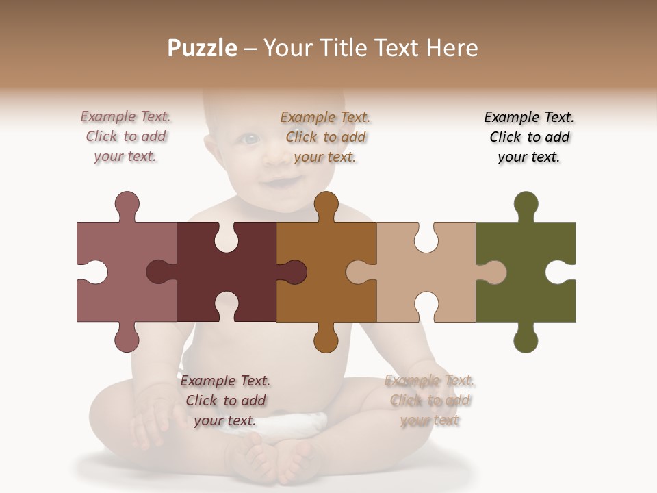 Baby Cheerful Lifestyle PowerPoint Template