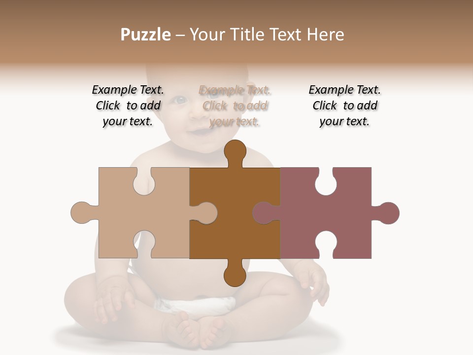 Baby Cheerful Lifestyle PowerPoint Template