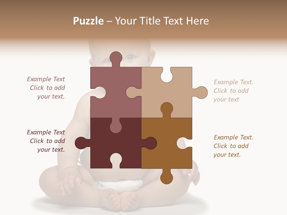 Baby Cheerful Lifestyle PowerPoint Template