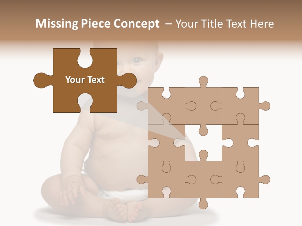 Baby Cheerful Lifestyle PowerPoint Template