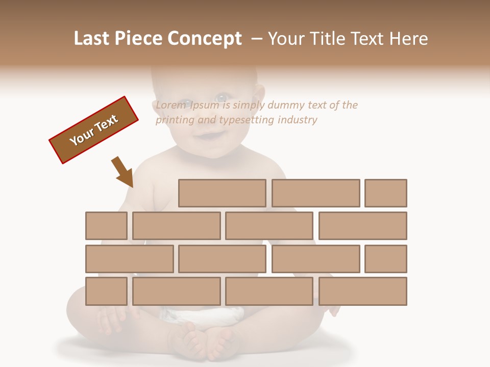 Baby Cheerful Lifestyle PowerPoint Template