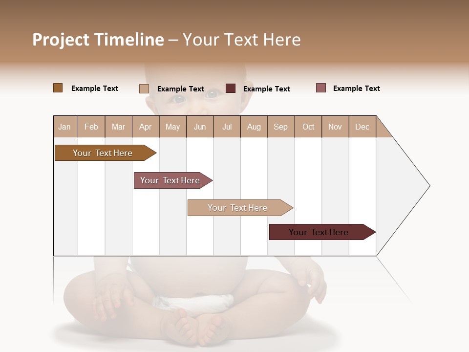 Baby Cheerful Lifestyle PowerPoint Template