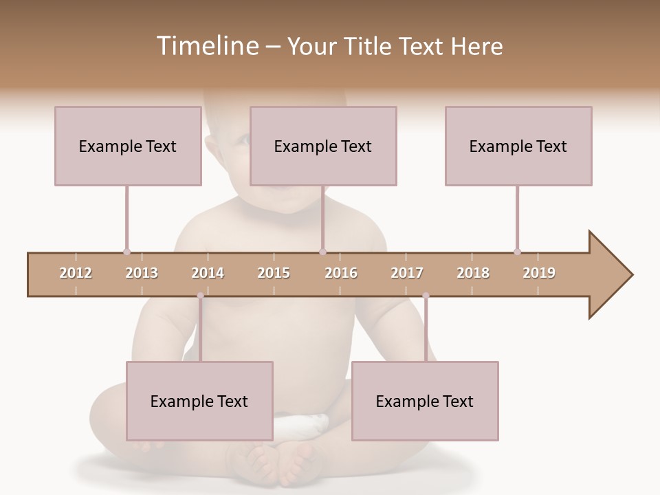 Baby Cheerful Lifestyle PowerPoint Template