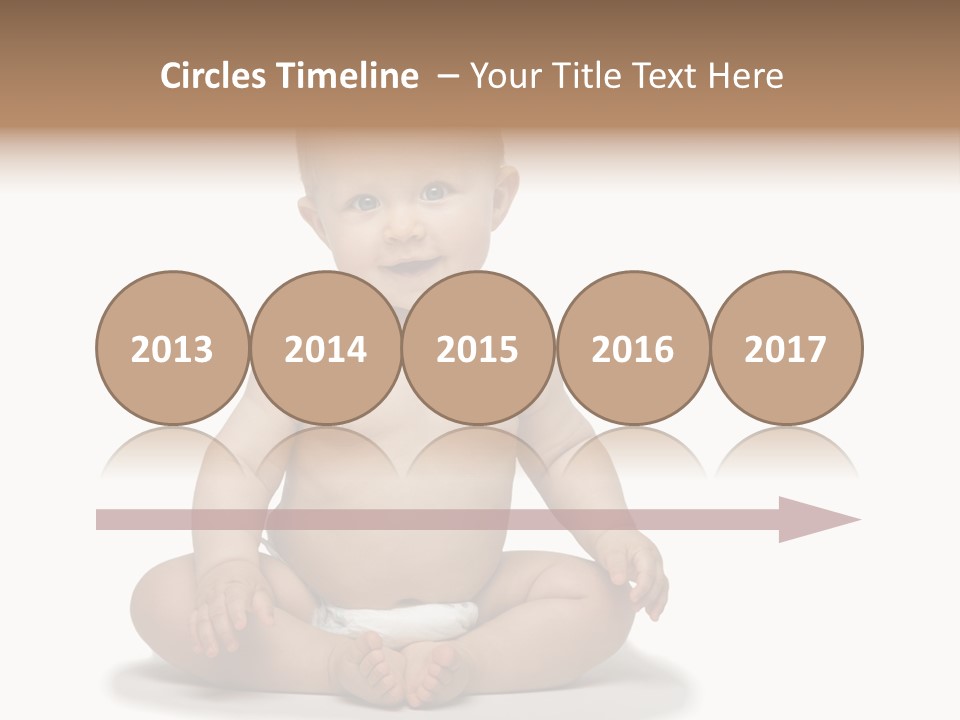 Baby Cheerful Lifestyle PowerPoint Template