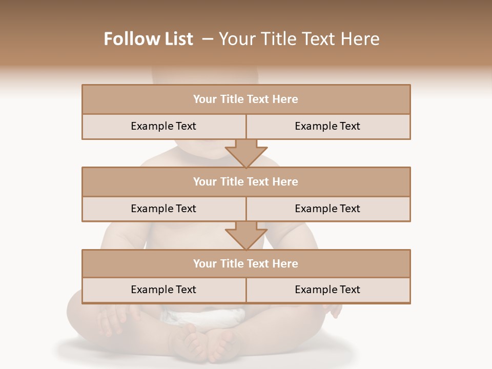 Baby Cheerful Lifestyle PowerPoint Template