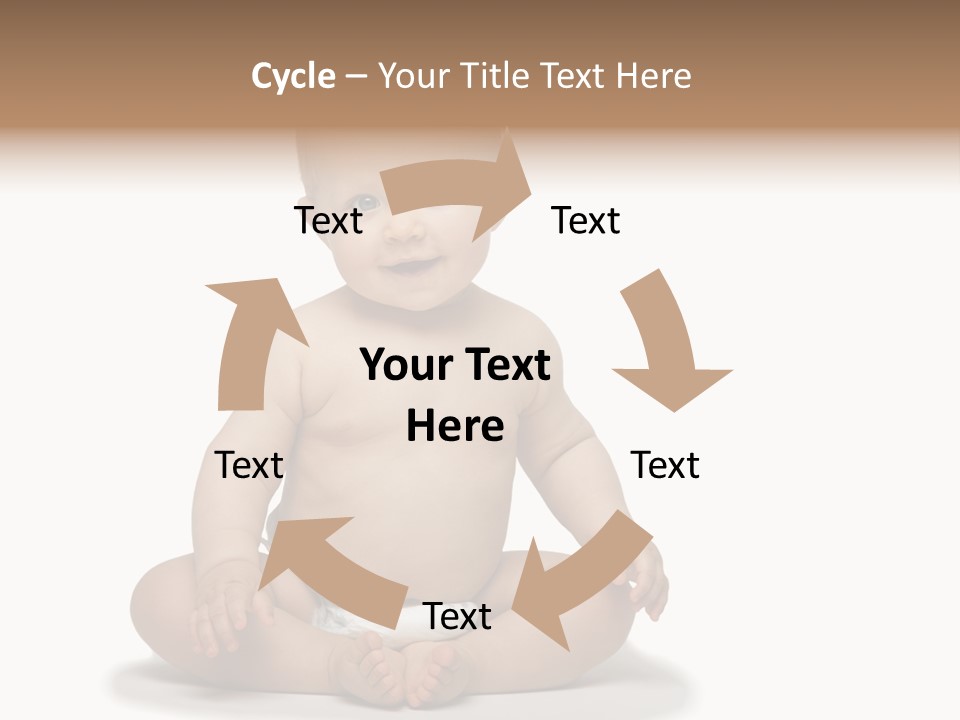 Baby Cheerful Lifestyle PowerPoint Template