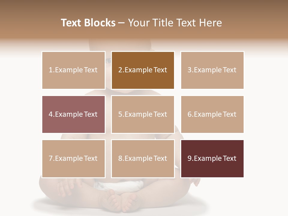 Baby Cheerful Lifestyle PowerPoint Template