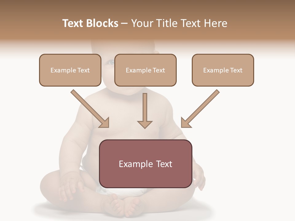 Baby Cheerful Lifestyle PowerPoint Template