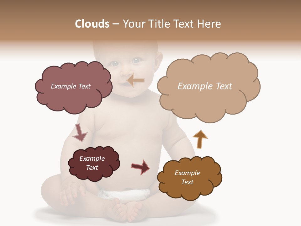 Baby Cheerful Lifestyle PowerPoint Template