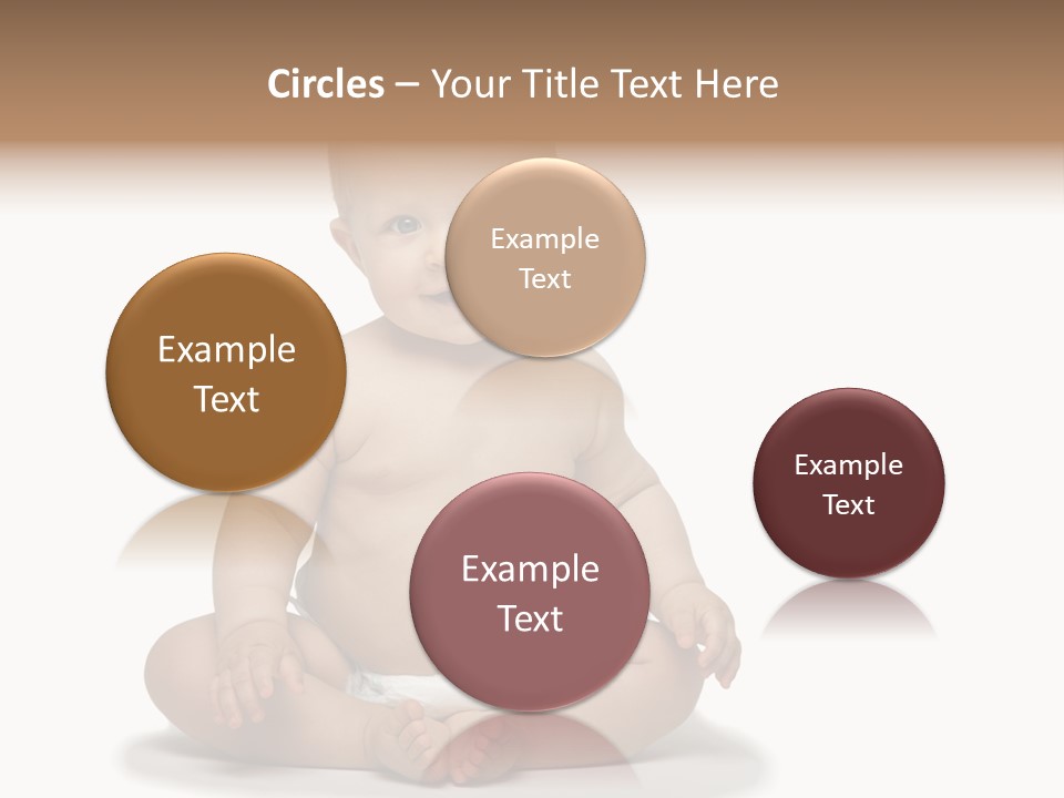 Baby Cheerful Lifestyle PowerPoint Template