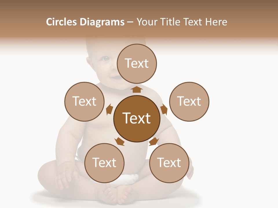 Baby Cheerful Lifestyle PowerPoint Template