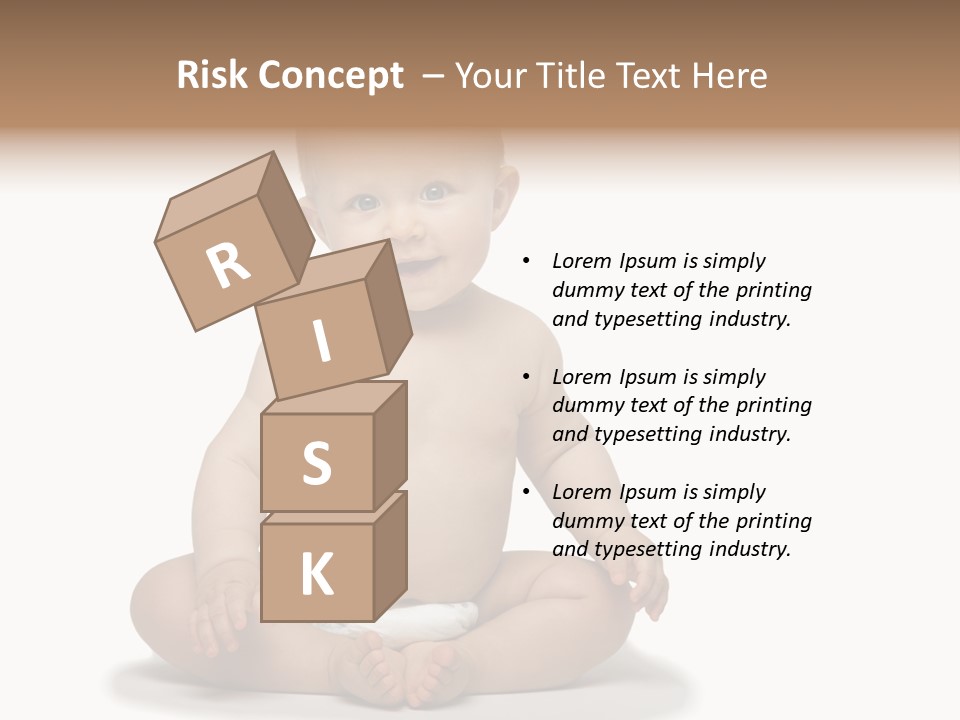 Baby Cheerful Lifestyle PowerPoint Template