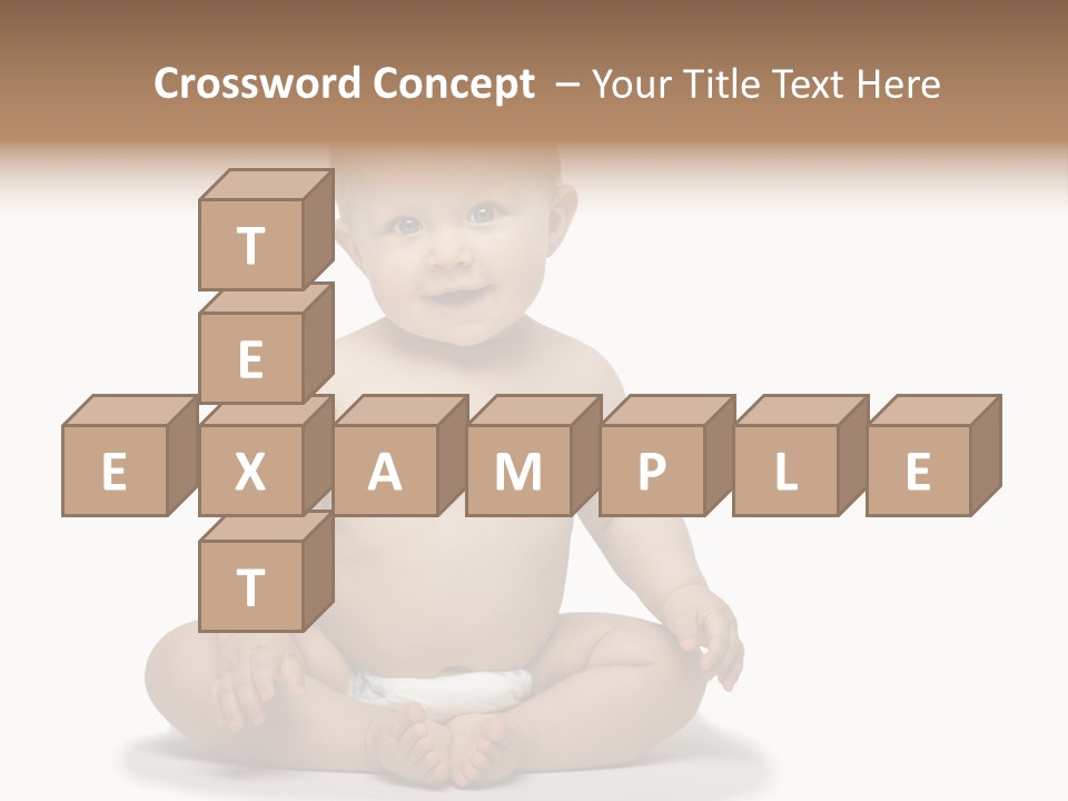 Baby Cheerful Lifestyle PowerPoint Template