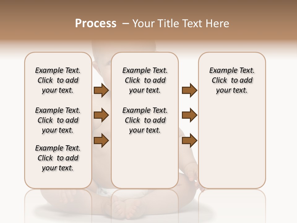 Baby Cheerful Lifestyle PowerPoint Template