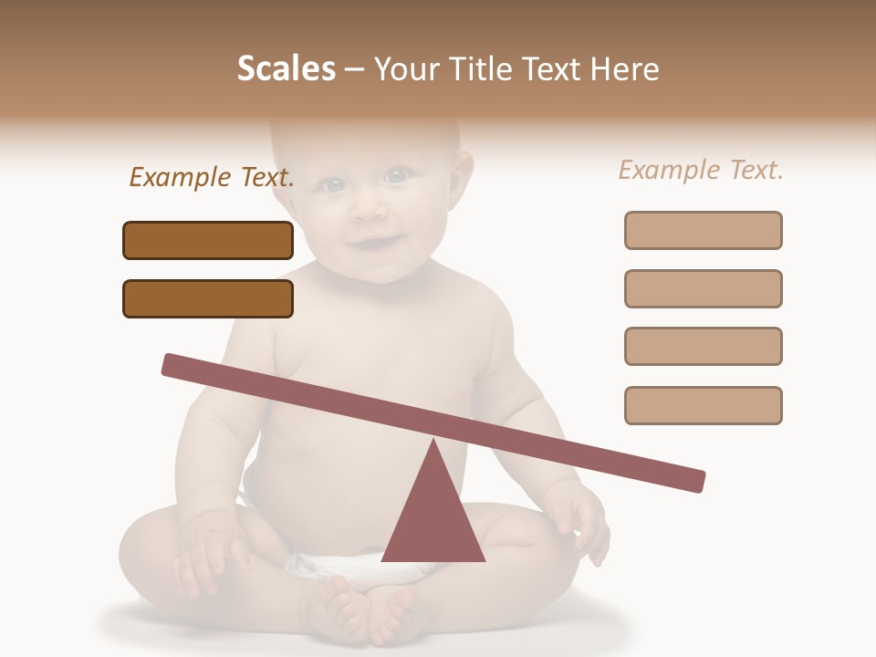 Baby Cheerful Lifestyle PowerPoint Template