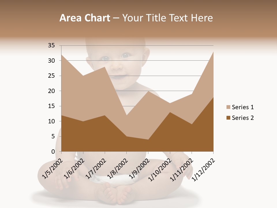 Baby Cheerful Lifestyle PowerPoint Template